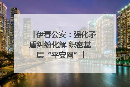 伊春公安：强化矛盾纠纷化解 织密基层“平安网”